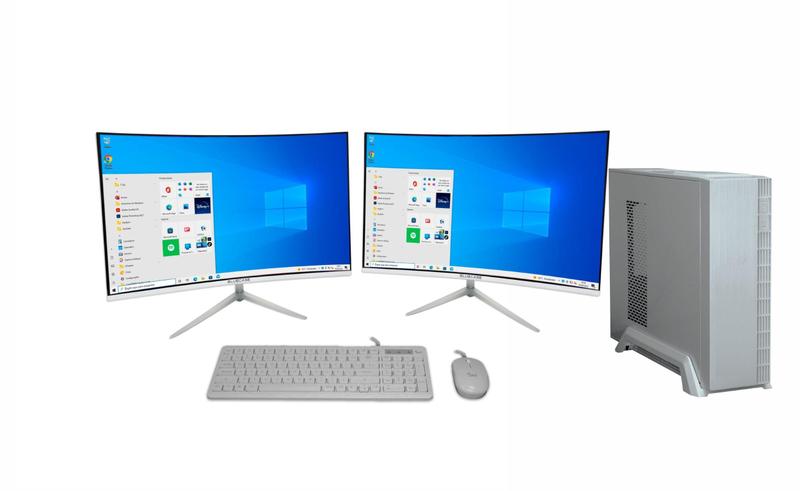 Pc Estação De Trabalho 2 Telas 23 I7 16gb Ssd 960 Gt730 Wifi